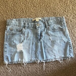 Forever 21 Blue Denim Skirt